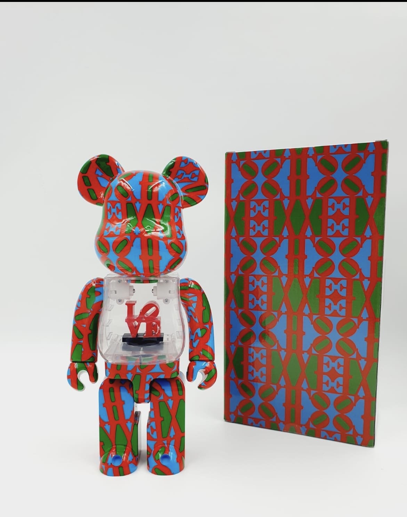 Bearbrick Robert Indiana Love 400%