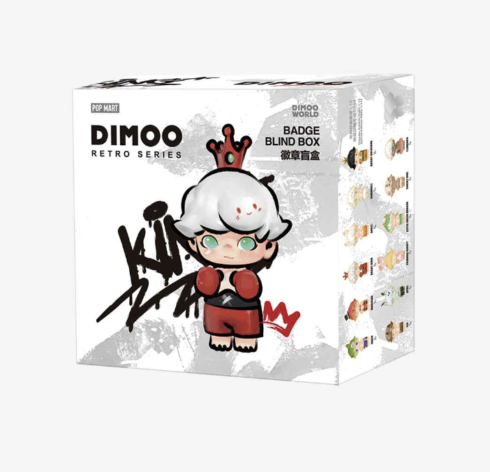 Dimoo Retro Series Badge (Blind Box)