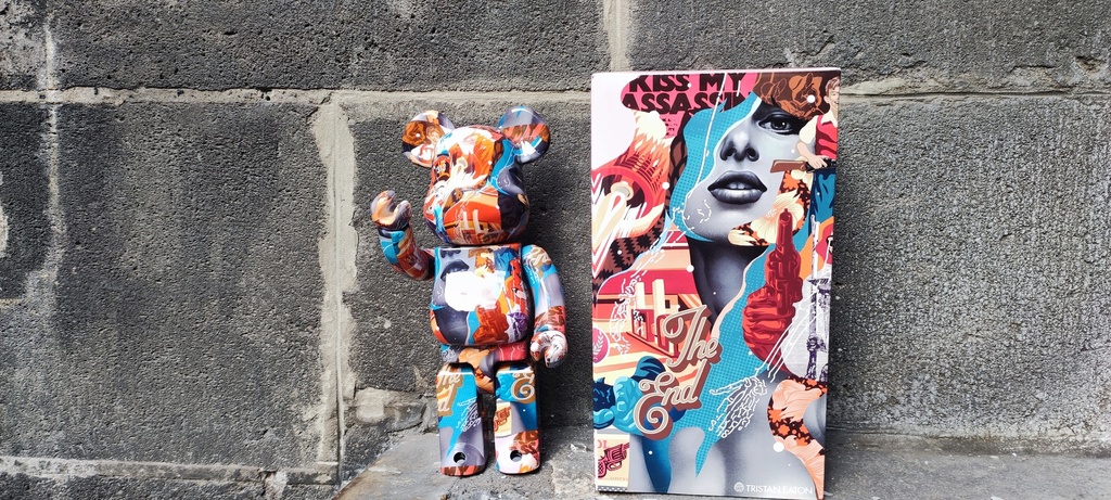 Bearbrick Tristan Eaton DesignerCon 400%