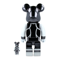 Bearbrick KISS Catman Chrome ver. 400% + 100%