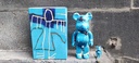 Bearbrick V9 Basquiat 400% + 100%