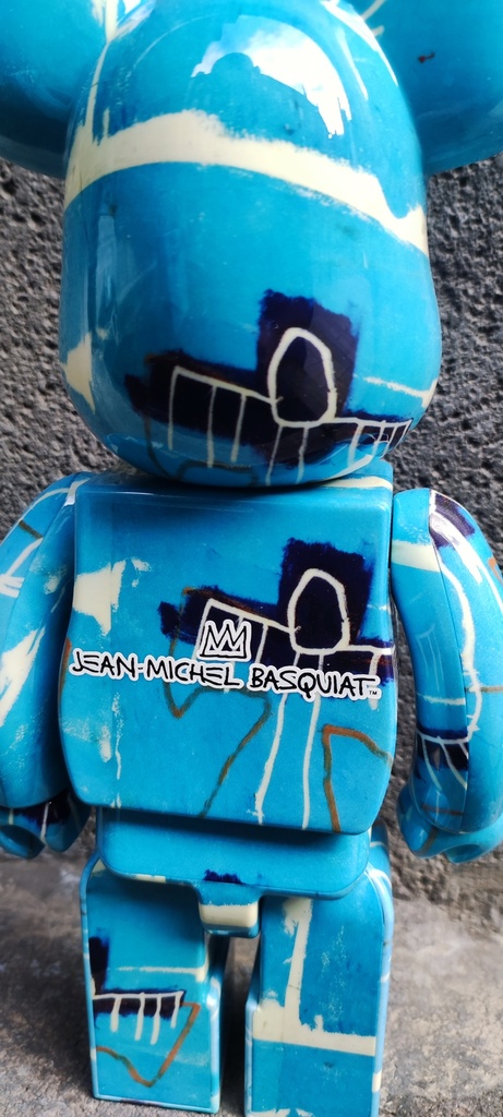 Bearbrick V9 Basquiat 400% + 100%