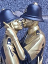 Kissing coppers (Zoom)