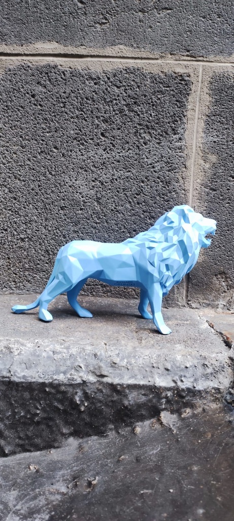 Lion (Blue)