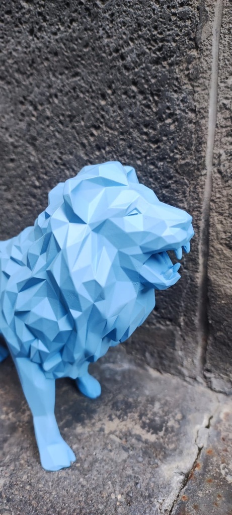 Lion (Blue)