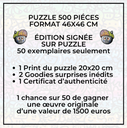 Cha pueblo andino (Puzzle 500 pièces - édition numérotée et signée )