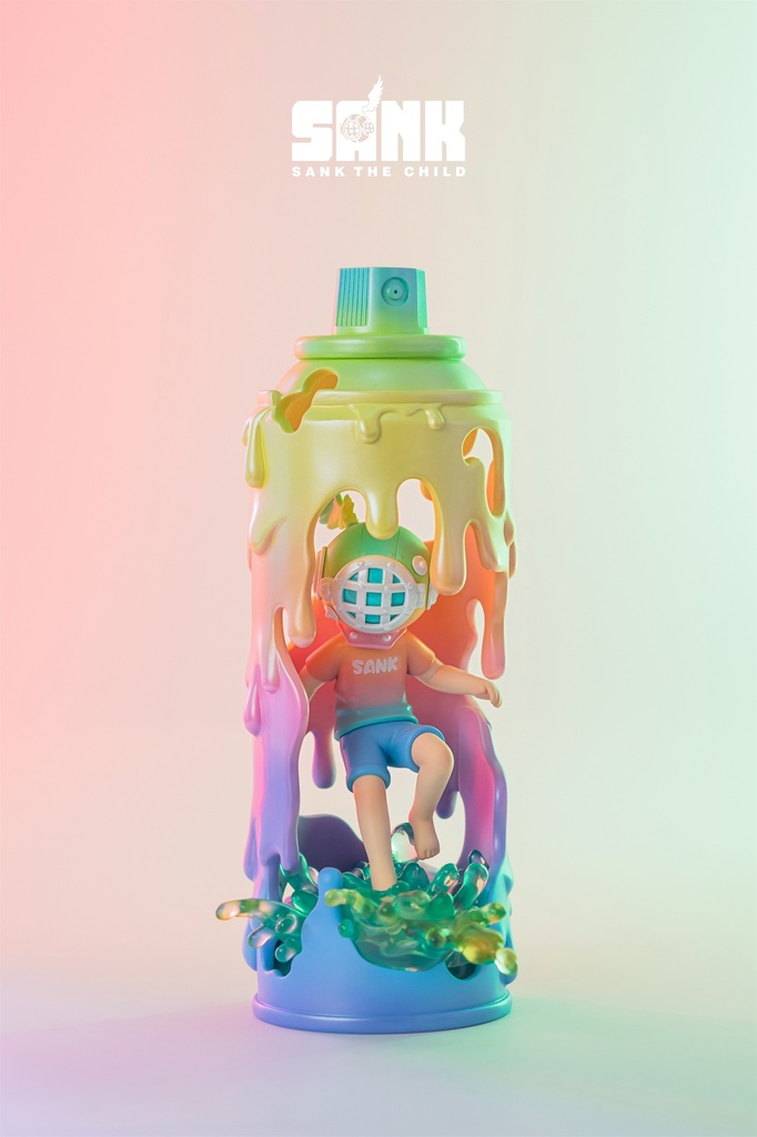 Shape Spray Can Colorful