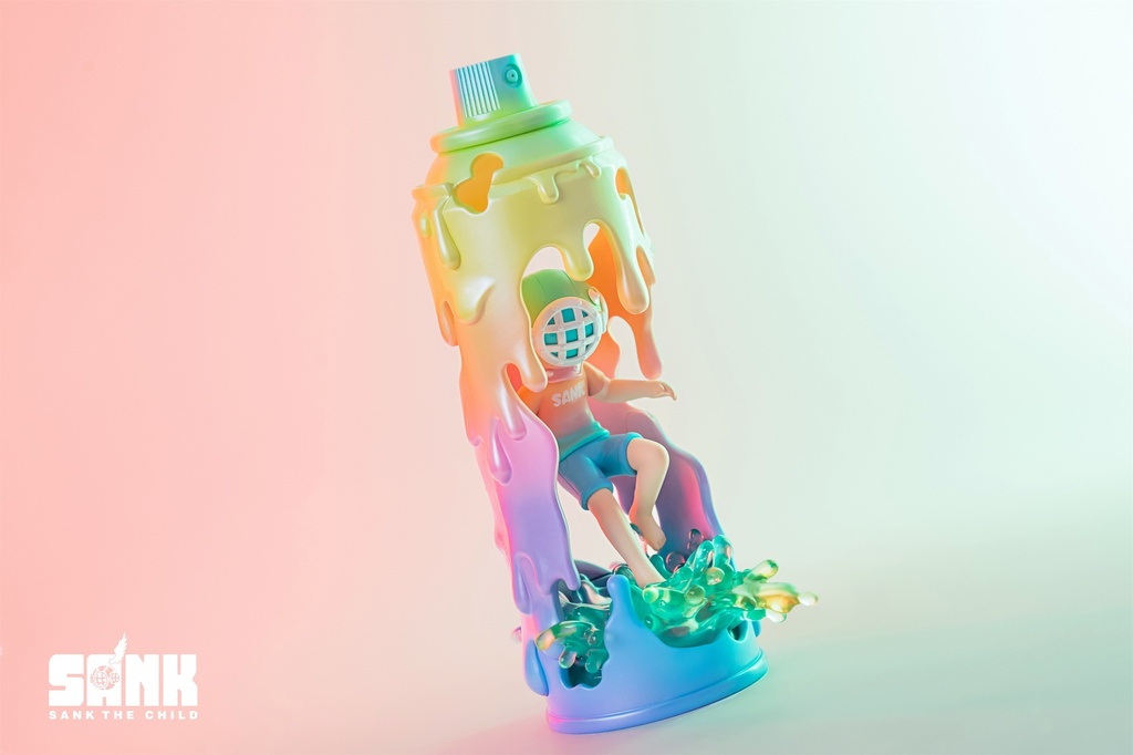 Shape Spray Can Colorful