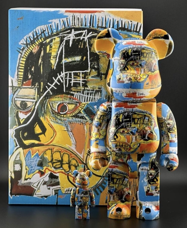 Bearbrick #10 Jean Michel Basquiat 400% + 100%