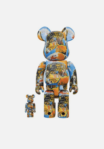 Bearbrick #10 Jean Michel Basquiat 400% + 100%