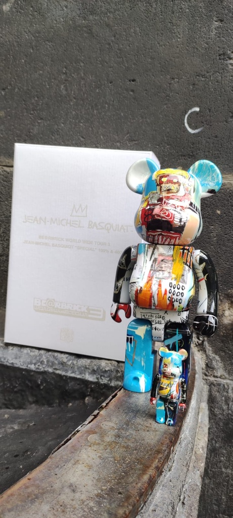 Bearbrick Jean-Michel Basquiat Special 400% + 100%