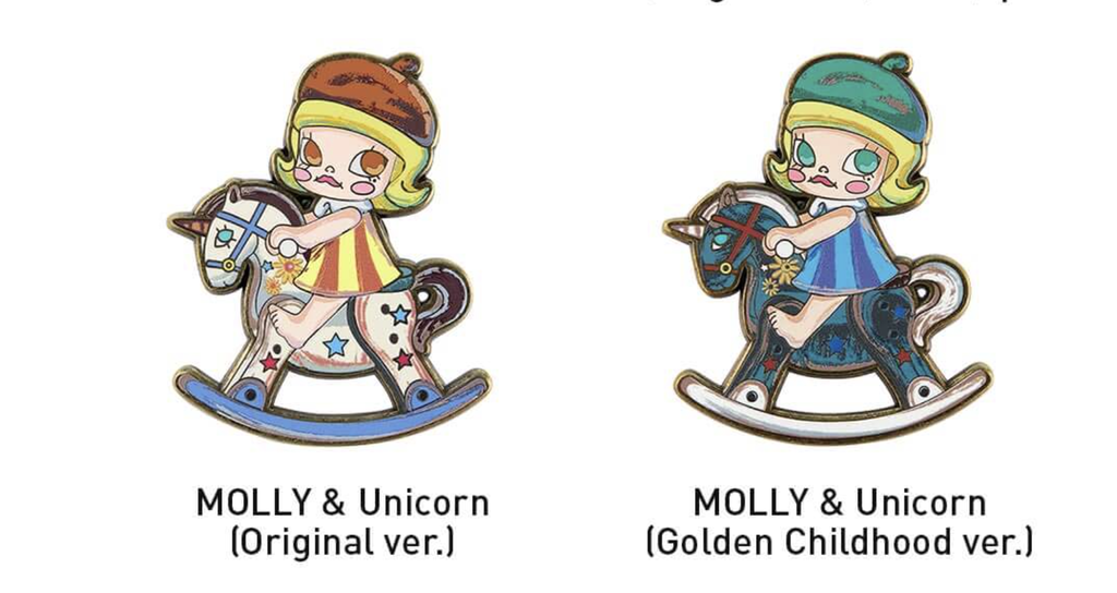 Badge Molly Anniversary Statues Retro series (Blind box)