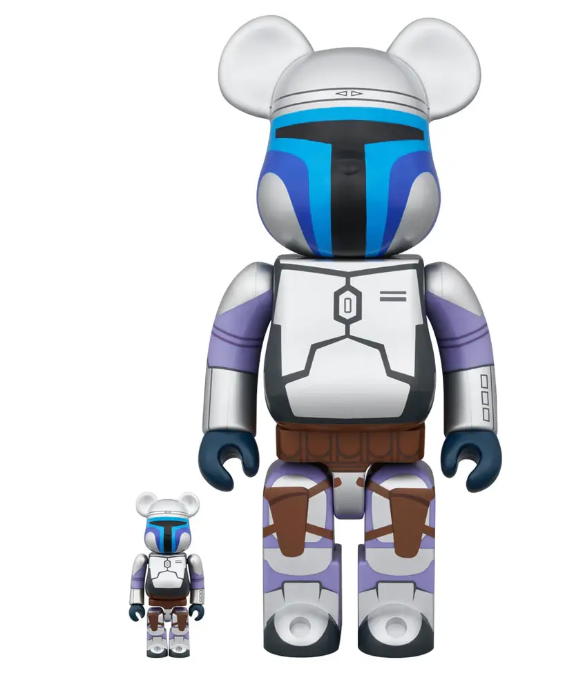 Bearbrick Jango Fett (Geonosis Ver.) 400%+100%