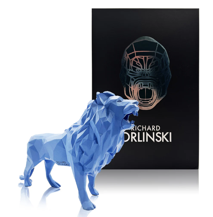 Lion (Blue)