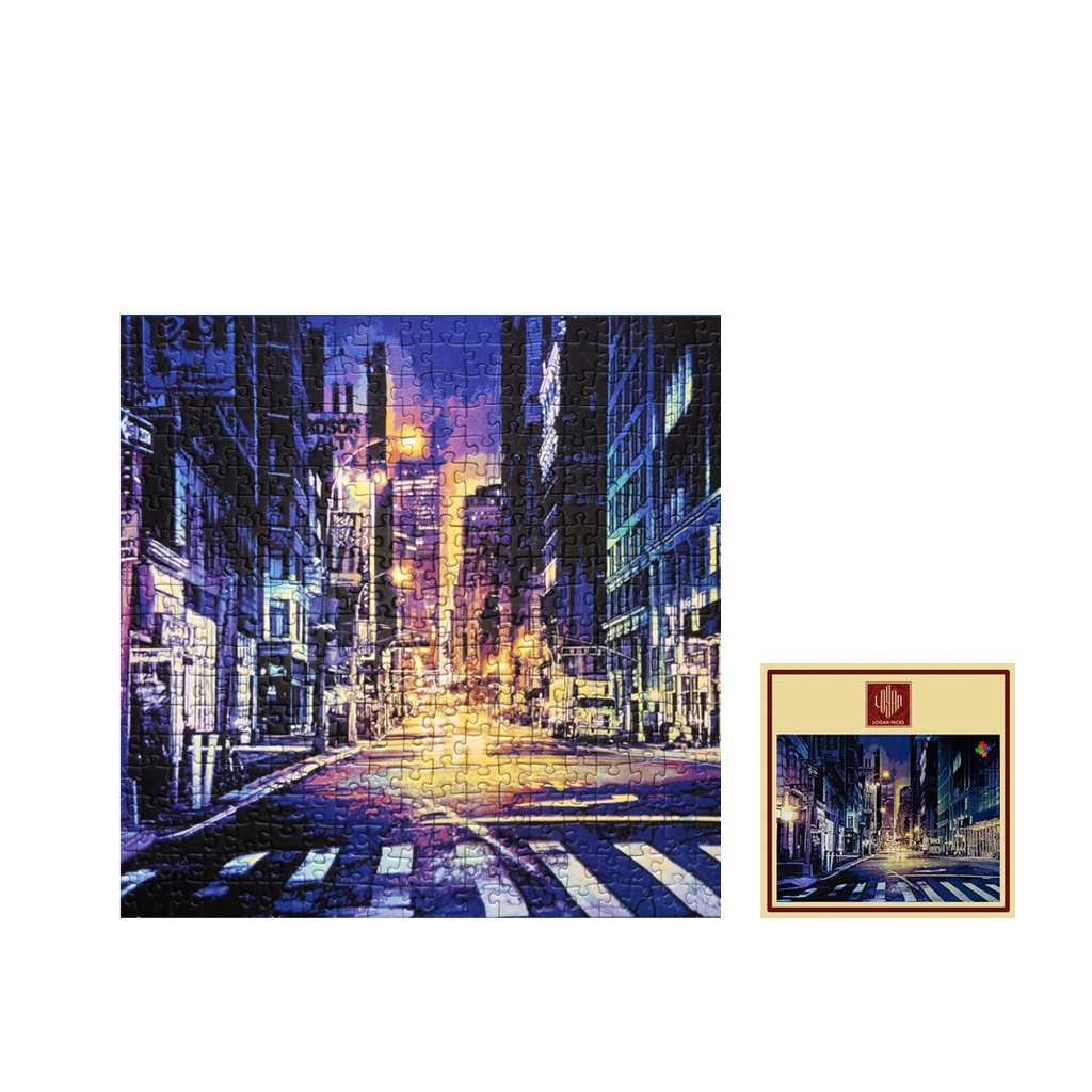 Travel North Blue (Puzzle 500 pièces, édition limitée à 200 exemplaires)