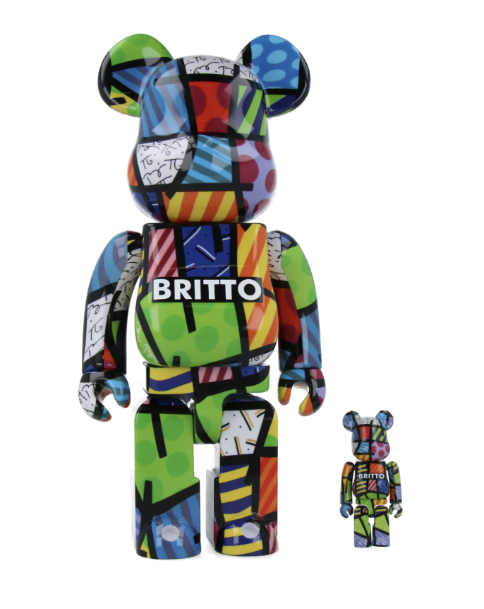 Bearbrick Romero Britto 400% + 100%