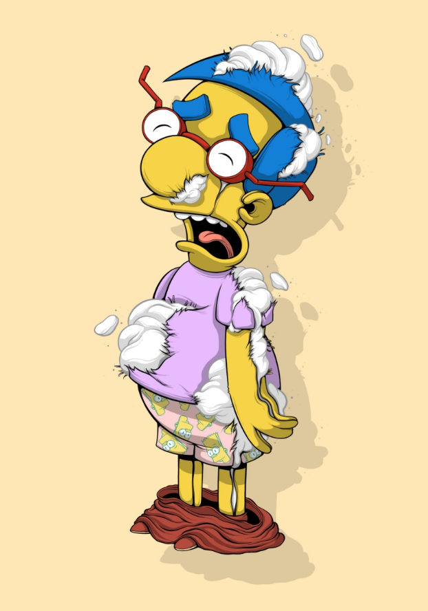 Deconstructed Milhouse