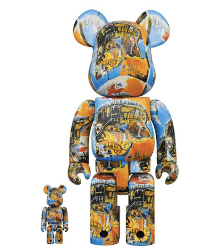 Bearbrick #10 Jean Michel Basquiat 400% + 100%