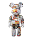 Bearbrick #4 Warhol x Basquiat 400%