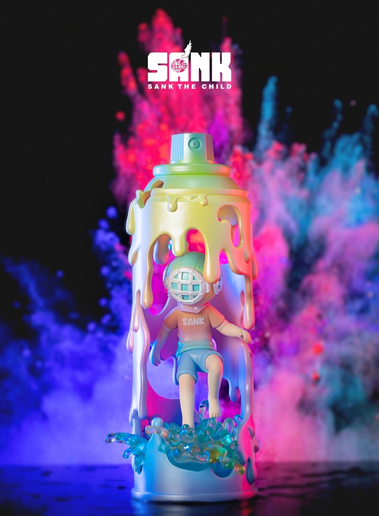 Shape Spray Can Colorful