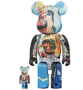 Bearbrick Jean-Michel Basquiat Special 400% + 100%