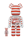 Bearbrick Chiaki My First Baby Red & Silver version 400% + 100% 