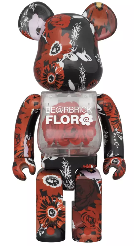 Bearbrick Flora 400%