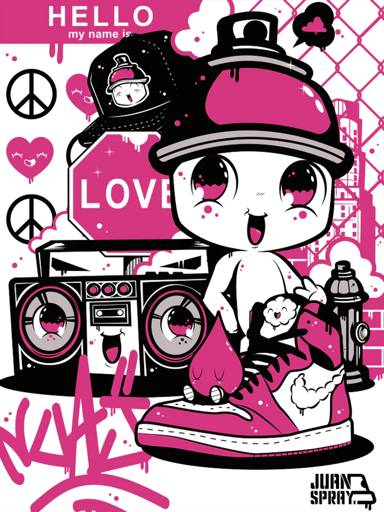 Hip Hop Sprayito (Pink Version)