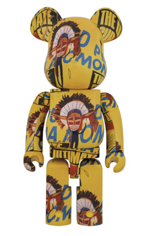 Bearbrick #3 Warhol x Basquiat 1000%