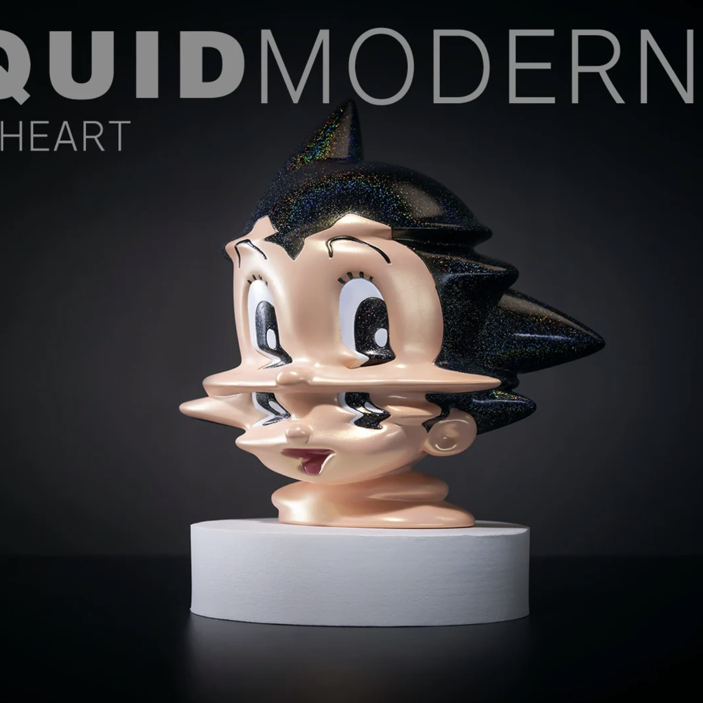 Liquid Modernity Metal Heart Sparkle Plus