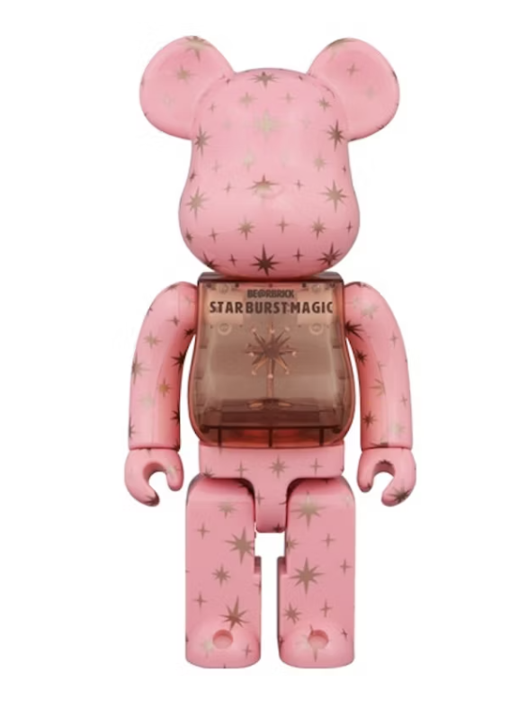 Bearbrick 400% Star Dust Magic 2nd Asami Matsumura