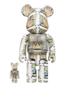 Bearbrick Basquiat King Pleasure 400%+100%