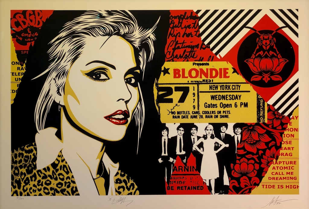 Blondie on bowery