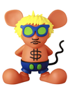 VCD Andy Mouse by Keith Haring (Orange Ver.)