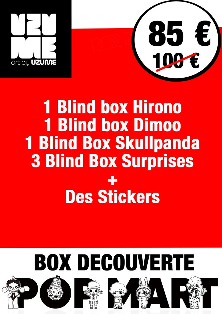 Box Découverte Pop Mart