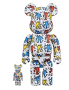 Bearbrick Keith Haring V9 400% + 100%