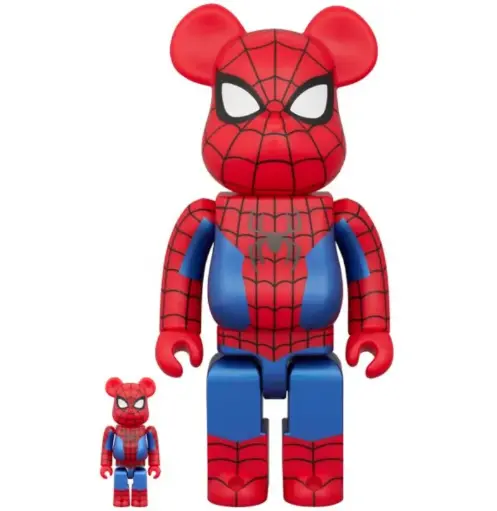 [Bearbrick] Bearbrick Spider-Man Final Suit 400%+100%