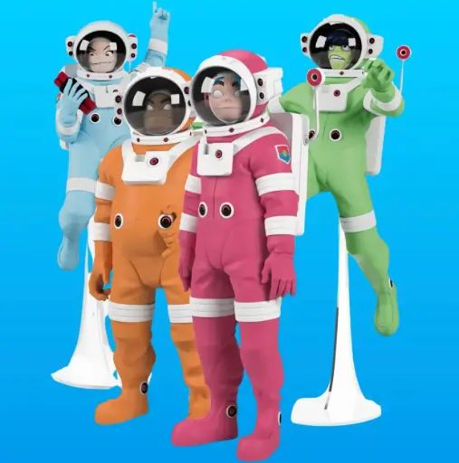 [Superplastic] ASTRONAUTS By Gorillaz (Full Set)