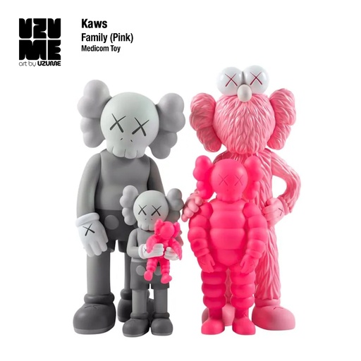 [Kaws] Kaws Family (Pink edition)