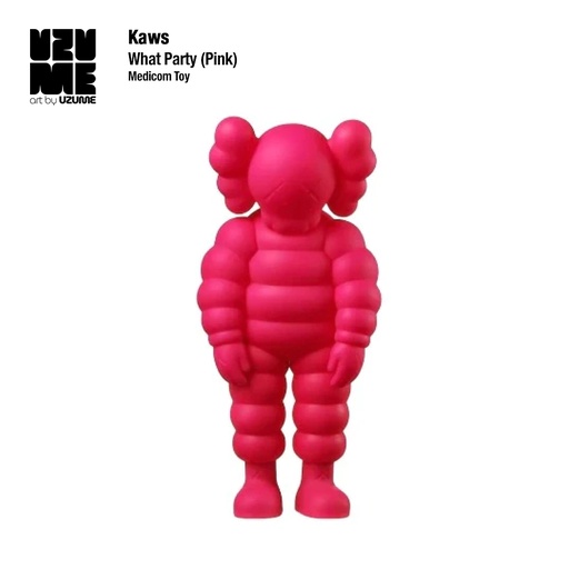 [Kaws] Kaws What Party (Pink edition)