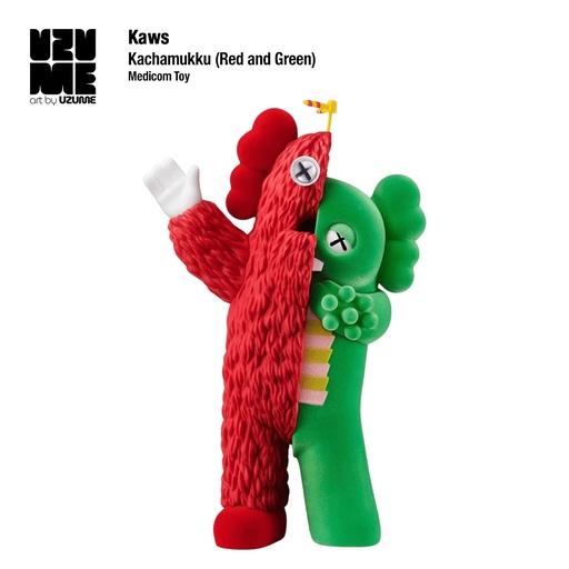 [Kaws] Kaws Kachamukku (Green & Red edition)