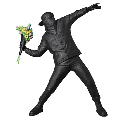 [Banksy] Flower Bomber (Black Edition)