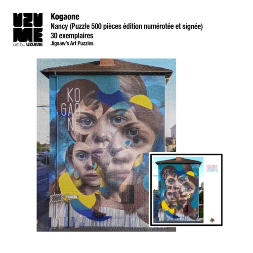[Kogaone] Nancy (Puzzle 500 pièces - édition numérotée et signée )