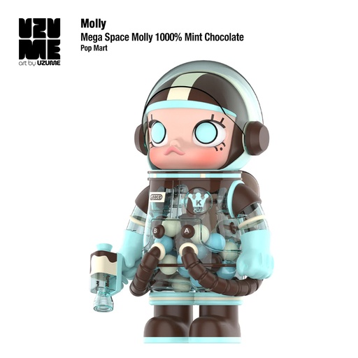 [Pop Mart] Mega Space Molly 1000% Mint Chocolate