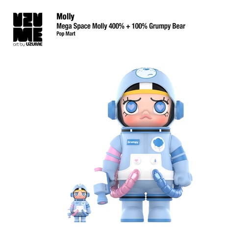 [Pop Mart] Mega Space Molly 400%+100% Grumpy Bear