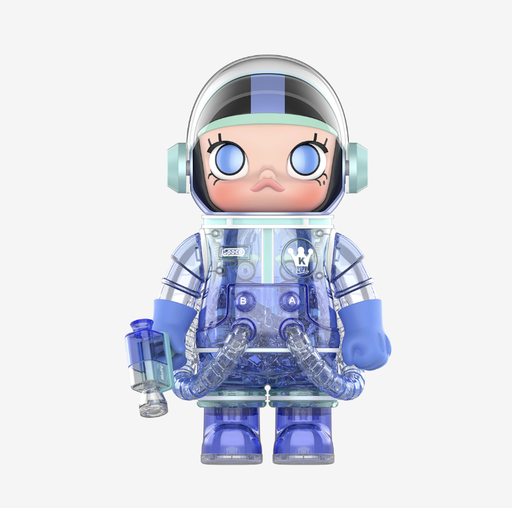 [Pop Mart] Mega Space Molly 400% Soft drinks Blue Hawaii