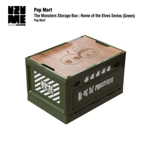 [Pop Mart] The Monsters Storage box : Home of the Elves Series (Green)