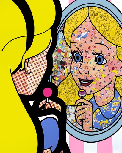 [Greg Léon Guillemin x Mr Garcin] Through The Looking Glass (by Greg Léon Guillemin & Mr Garcin)