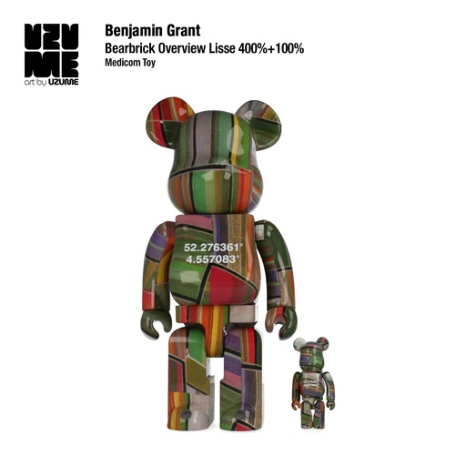 [Benjamin Grant] Bearbrick Benjamin Grant Overview Lisse 400% + 100%