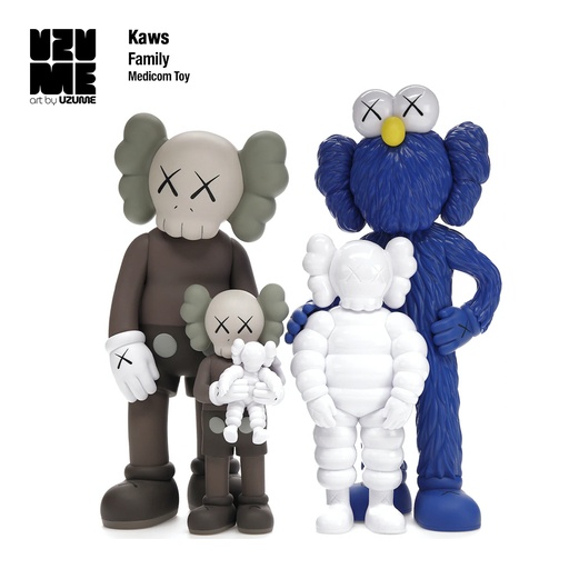 [Kaws] Kaws Family (Grey/White/Blue edition)